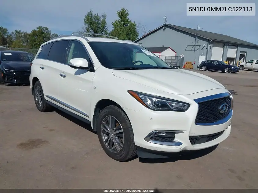 INFINITI QX60 2020, VIN 5N1DL0MM7LC522113