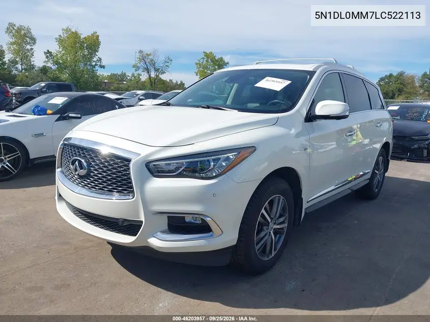 2020 INFINITI QX60 VIN 5N1DL0MM7LC522113 — фото 2