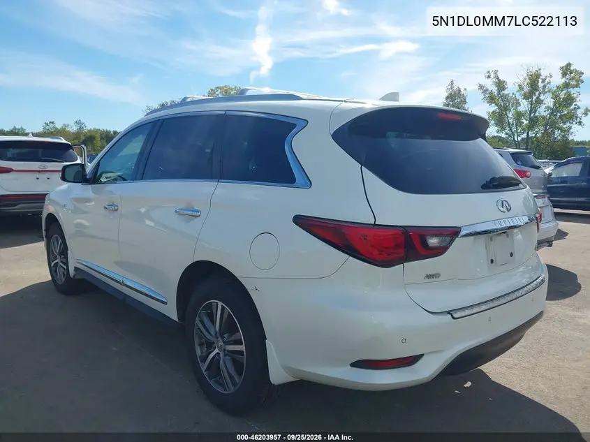 2020 INFINITI QX60 VIN 5N1DL0MM7LC522113 — фото 3