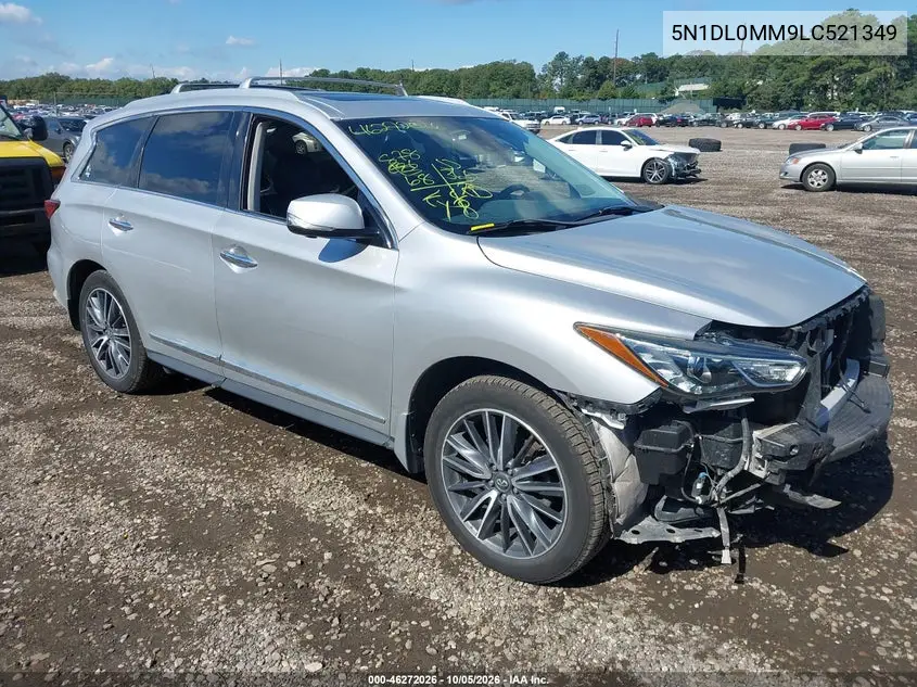 INFINITI QX60 2020, VIN 5N1DL0MM9LC521349
