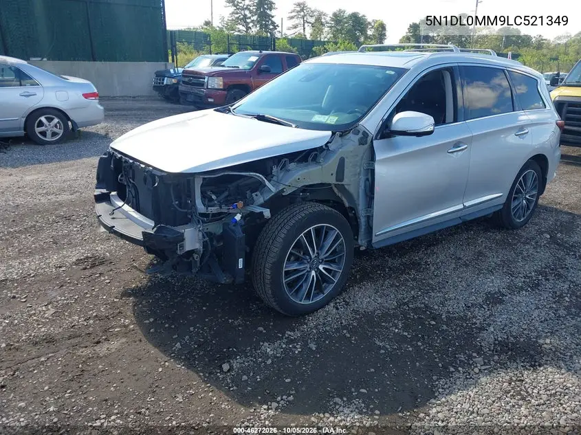2020 INFINITI QX60 VIN 5N1DL0MM9LC521349 — фото 2