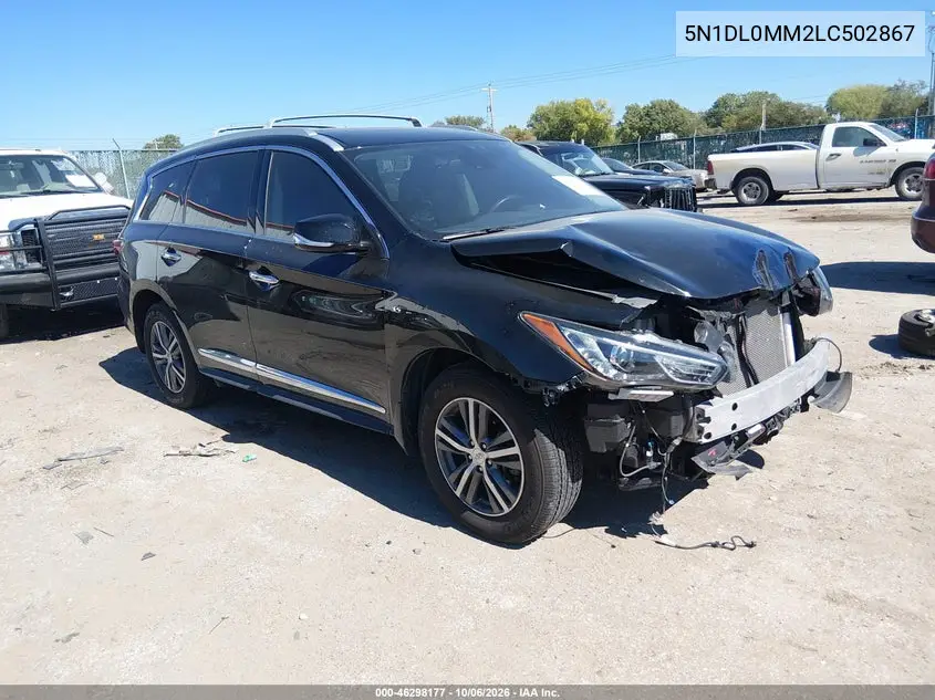 INFINITI QX60 2020, VIN 5N1DL0MM2LC502867