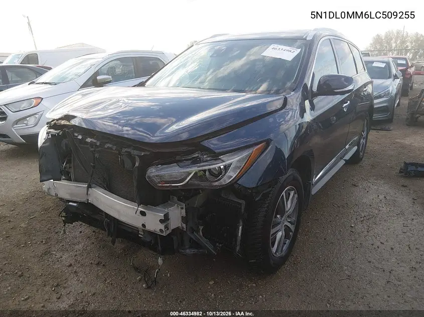 2020 INFINITI QX60 VIN 5N1DL0MM6LC509255 — фото 2