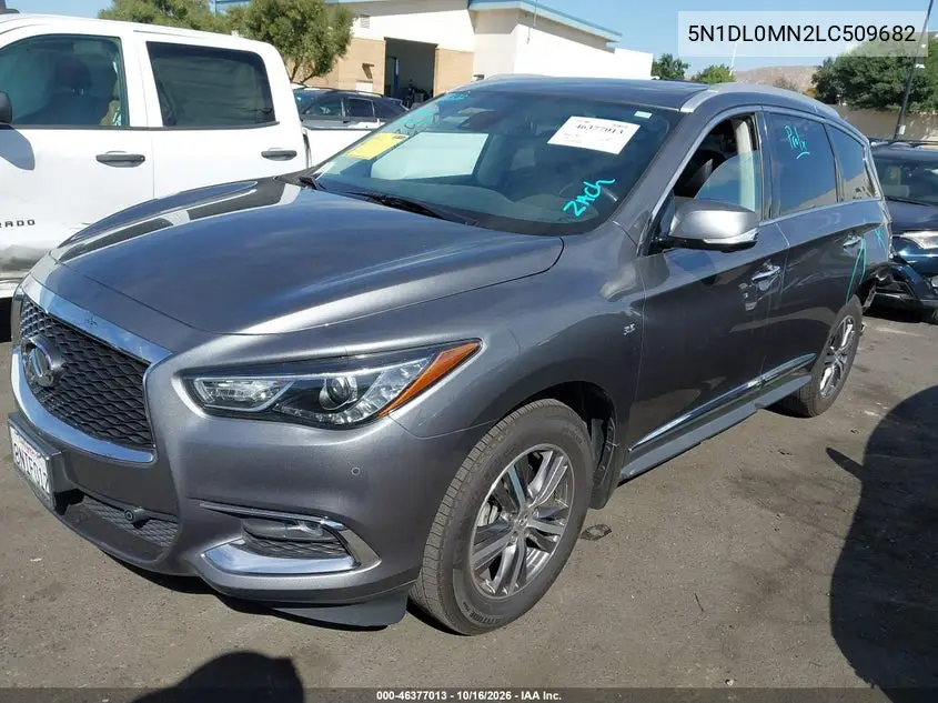 2020 INFINITI QX60 VIN 5N1DL0MN2LC509682 — фото 2