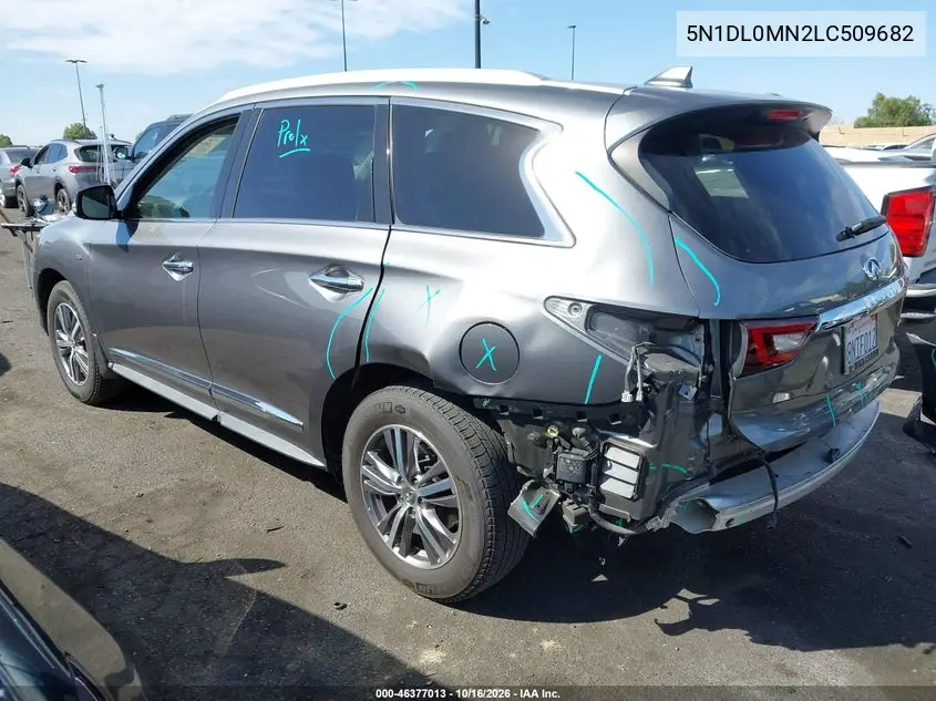 2020 INFINITI QX60 VIN 5N1DL0MN2LC509682 — фото 3