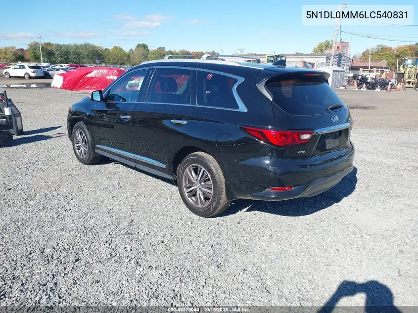 2020 INFINITI QX60 VIN 5N1DL0MM6LC540831 — фото 3