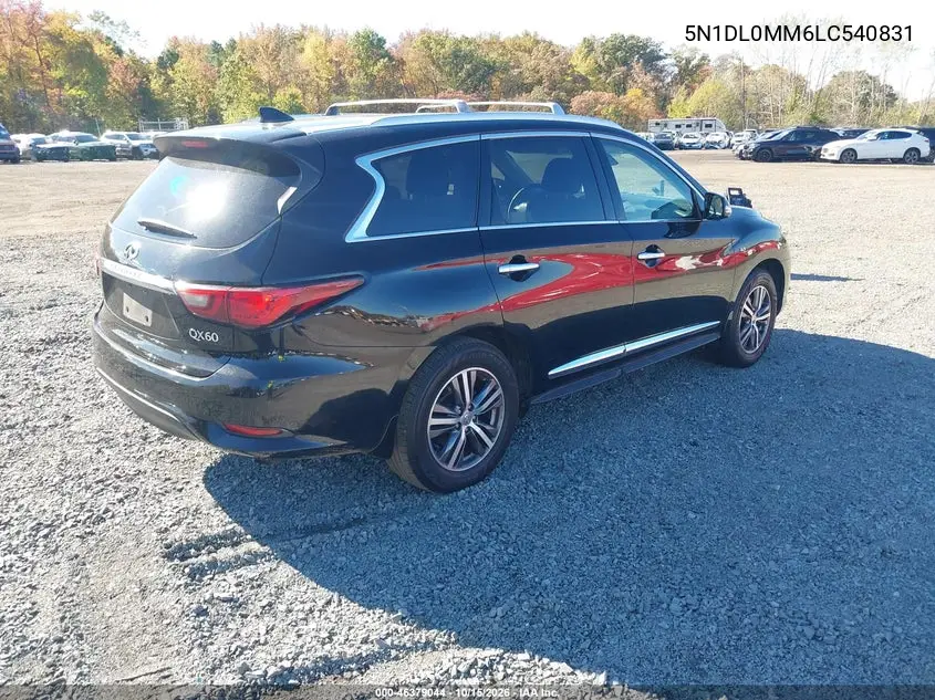 2020 INFINITI QX60 VIN 5N1DL0MM6LC540831 — фото 4