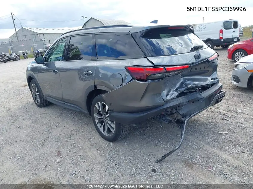 2023 INFINITI QX60 VIN 5N1DL1FS5PC369996 — фото 3