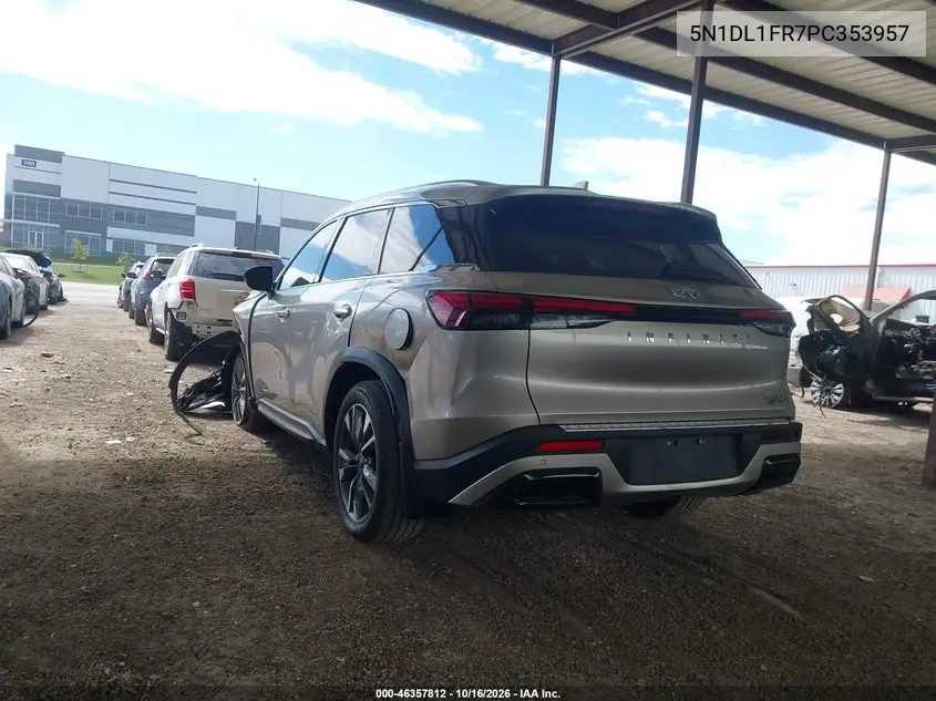 2023 INFINITI QX60 VIN 5N1DL1FR7PC353957 — фото 3