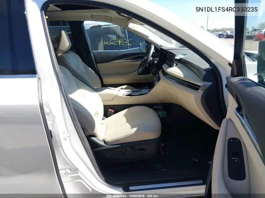 2024 INFINITI QX60 VIN 5N1DL1FS4RC333235 — фото 5