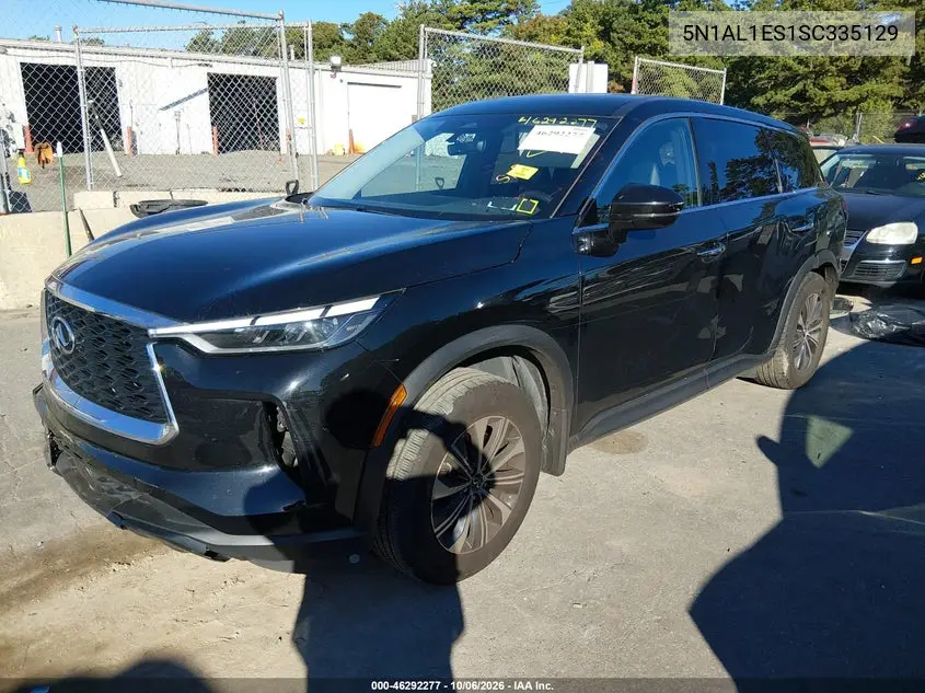2025 INFINITI QX60 VIN 5N1AL1ES1SC335129 — фото 2
