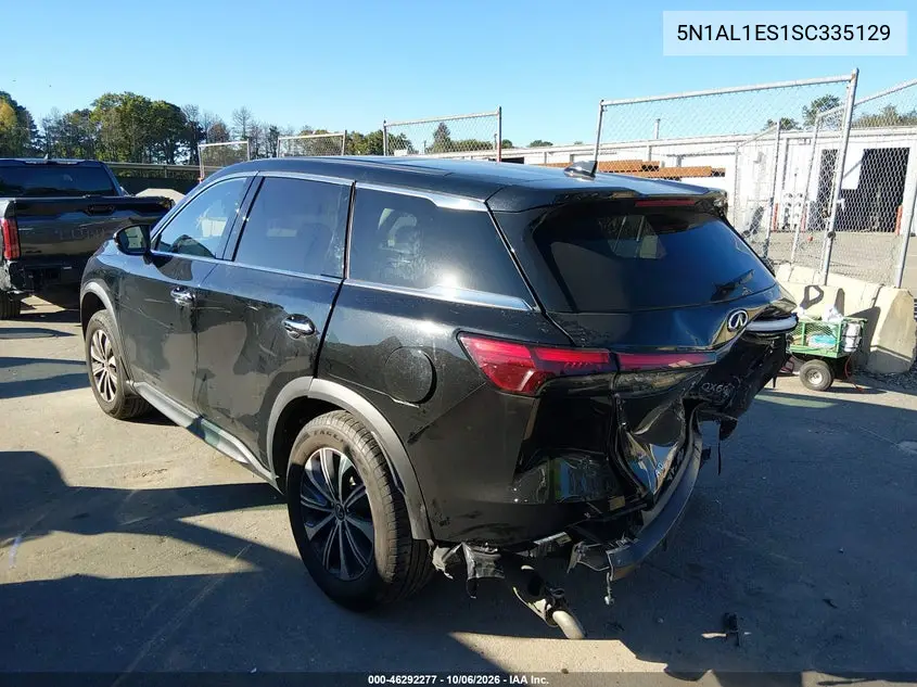 2025 INFINITI QX60 VIN 5N1AL1ES1SC335129 — фото 3