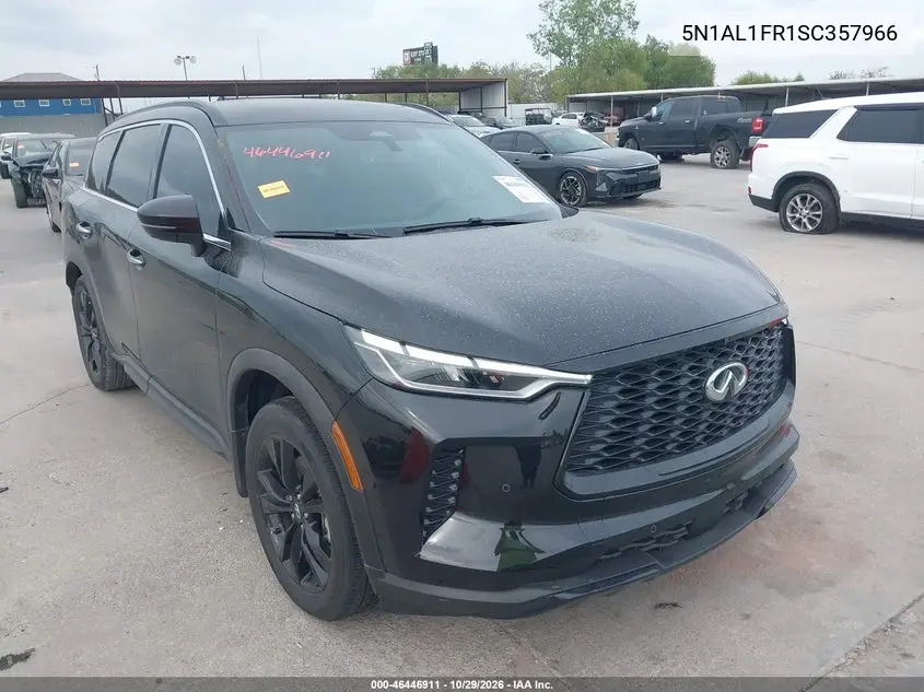 INFINITI QX60 2025, VIN 5N1AL1FR1SC357966