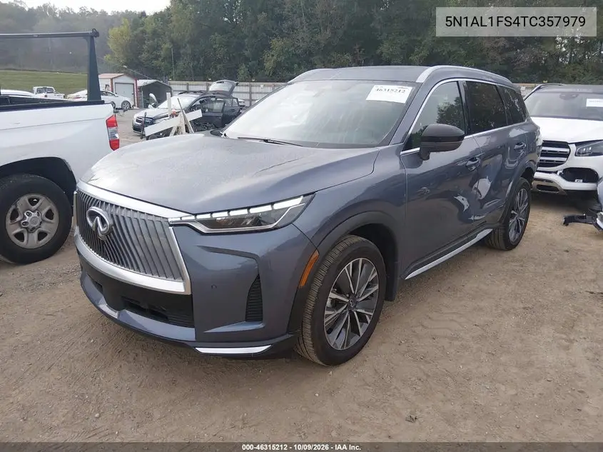 2026 INFINITI QX60 VIN 5N1AL1FS4TC357979 — фото 2