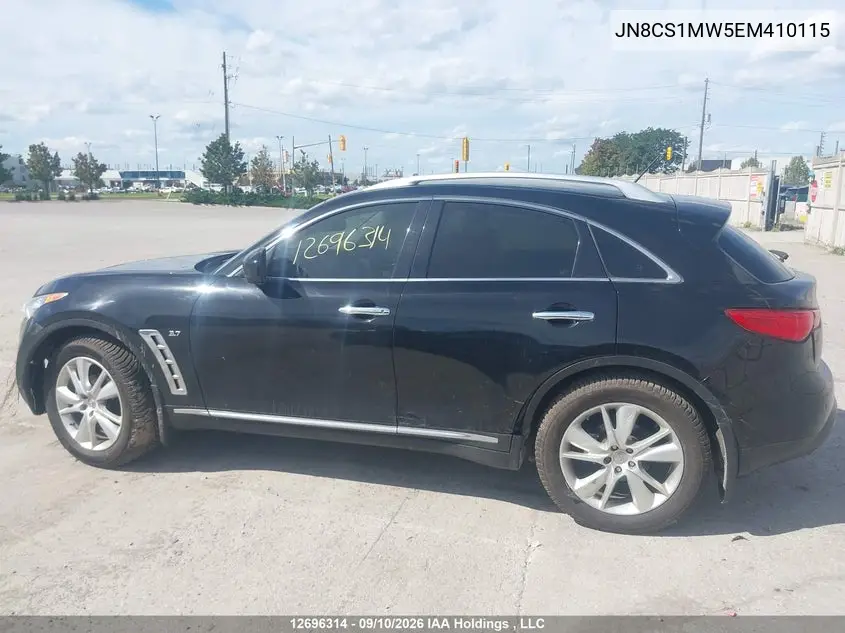 2014 INFINITI QX70 VIN JN8CS1MW5EM410115 — фото 14
