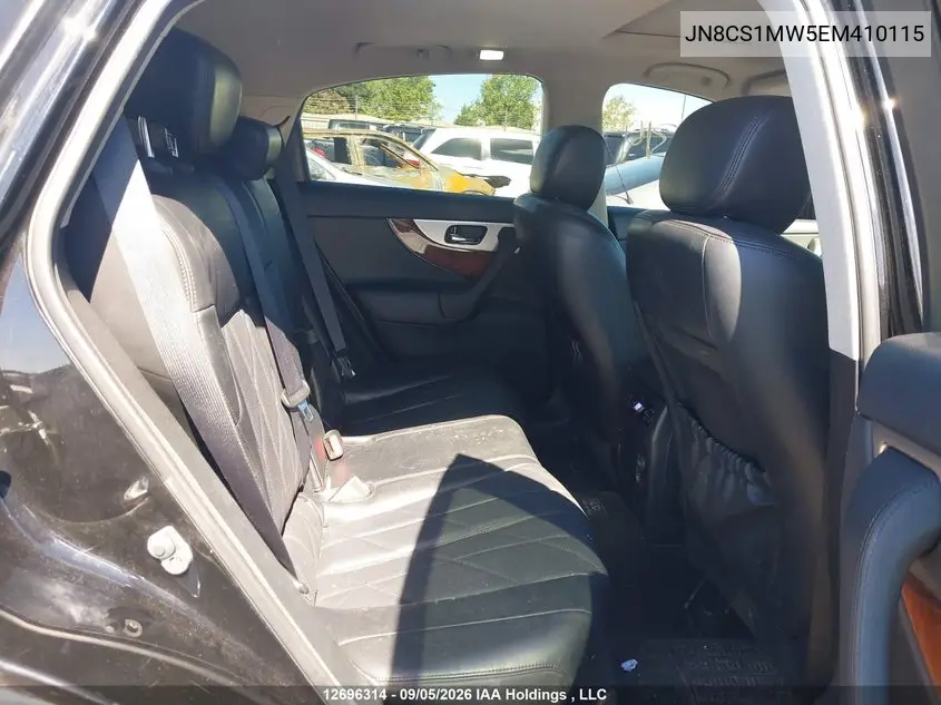 2014 INFINITI QX70 VIN JN8CS1MW5EM410115 — фото 8