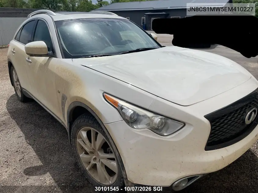 INFINITI QX70 2014, VIN JN8CS1MW5EM410227