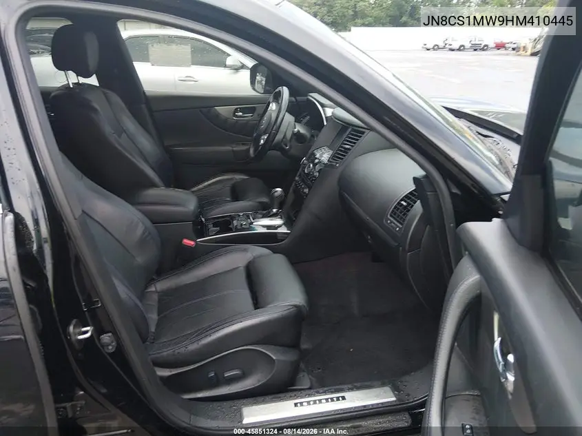 2017 INFINITI QX70 VIN JN8CS1MW9HM410445 — фото 5