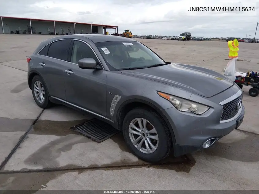 INFINITI QX70 2017, VIN JN8CS1MW4HM415634