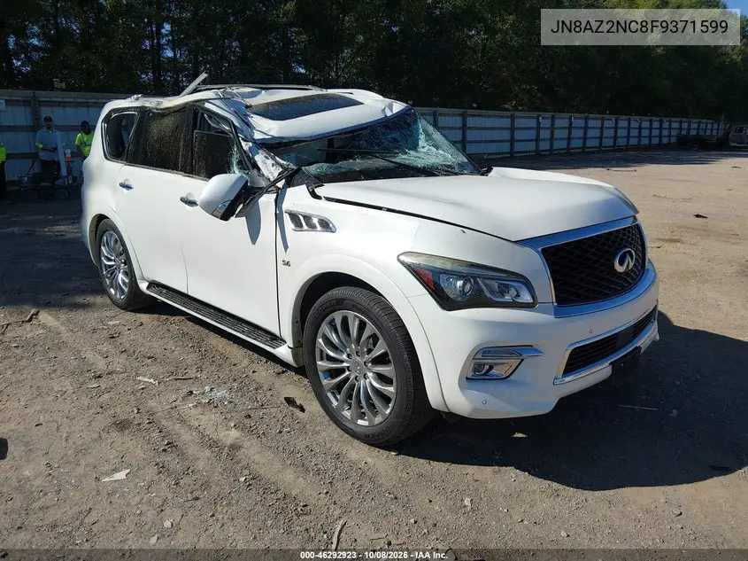 INFINITI QX80 2015, VIN JN8AZ2NC8F9371599
