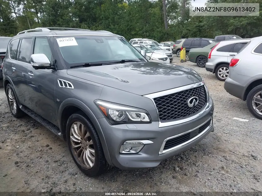 INFINITI QX80 2016, VIN JN8AZ2NF8G9613402