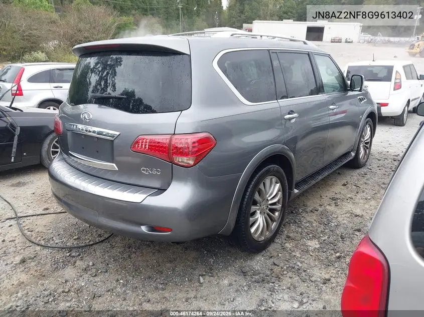 2016 INFINITI QX80 VIN JN8AZ2NF8G9613402 — фото 4