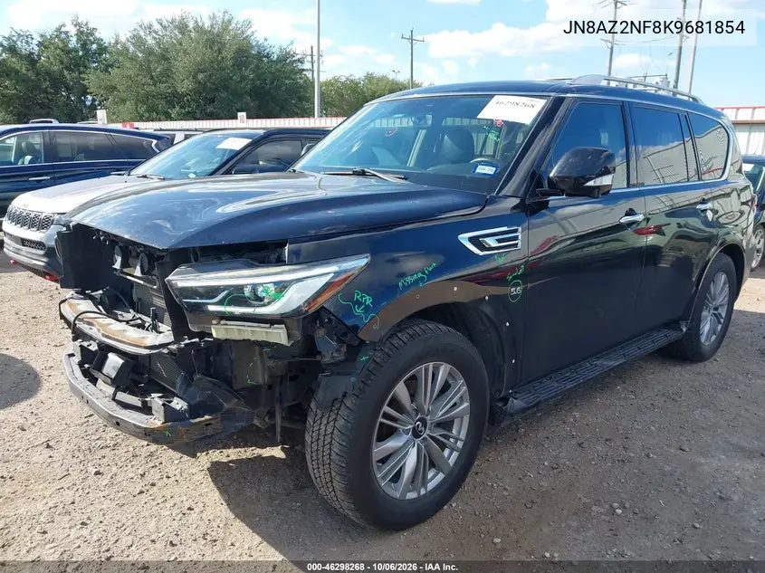 2019 INFINITI QX80 VIN JN8AZ2NF8K9681854 — фото 2