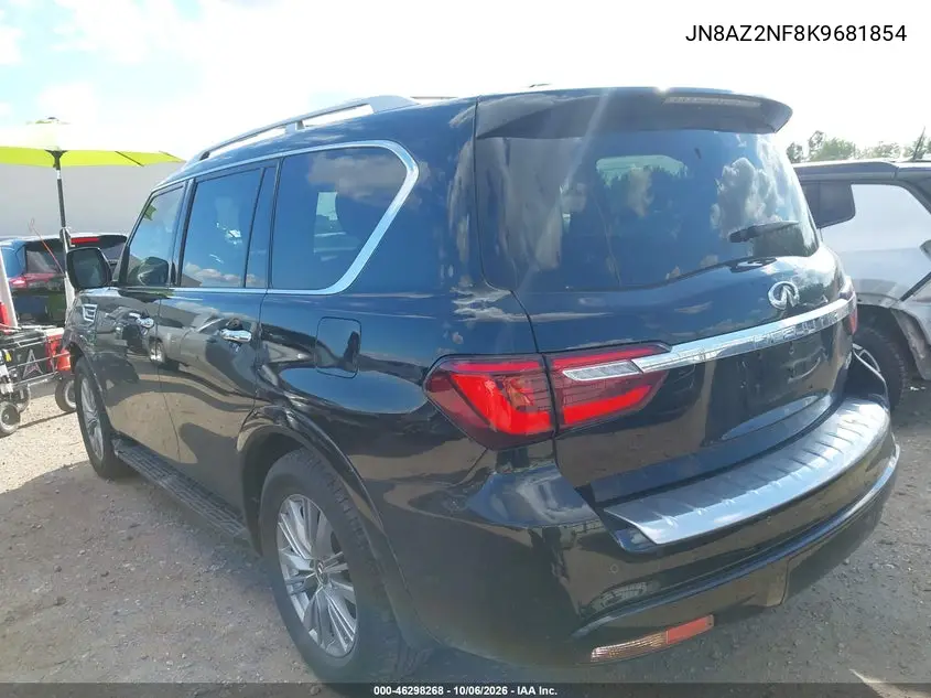 2019 INFINITI QX80 VIN JN8AZ2NF8K9681854 — фото 3