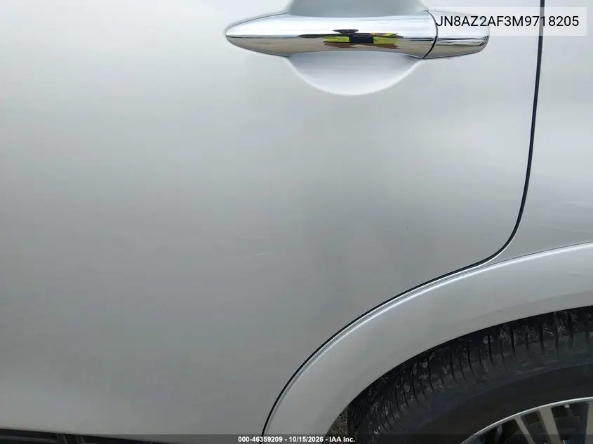 2021 INFINITI QX80 VIN JN8AZ2AF3M9718205 — фото 15