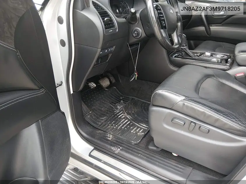 2021 INFINITI QX80 VIN JN8AZ2AF3M9718205 — фото 6