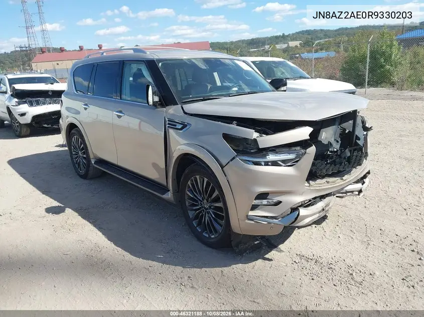 INFINITI QX80 2024, VIN JN8AZ2AE0R9330203