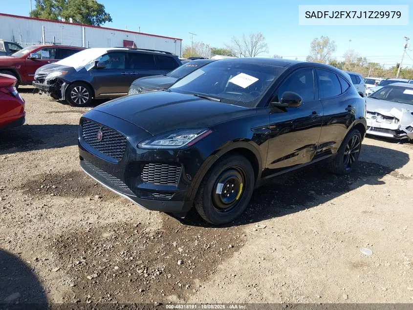 2018 JAGUAR E-PACE VIN SADFJ2FX7J1Z29979 — фото 2