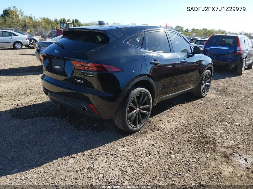 2018 JAGUAR E-PACE VIN SADFJ2FX7J1Z29979 — фото 4
