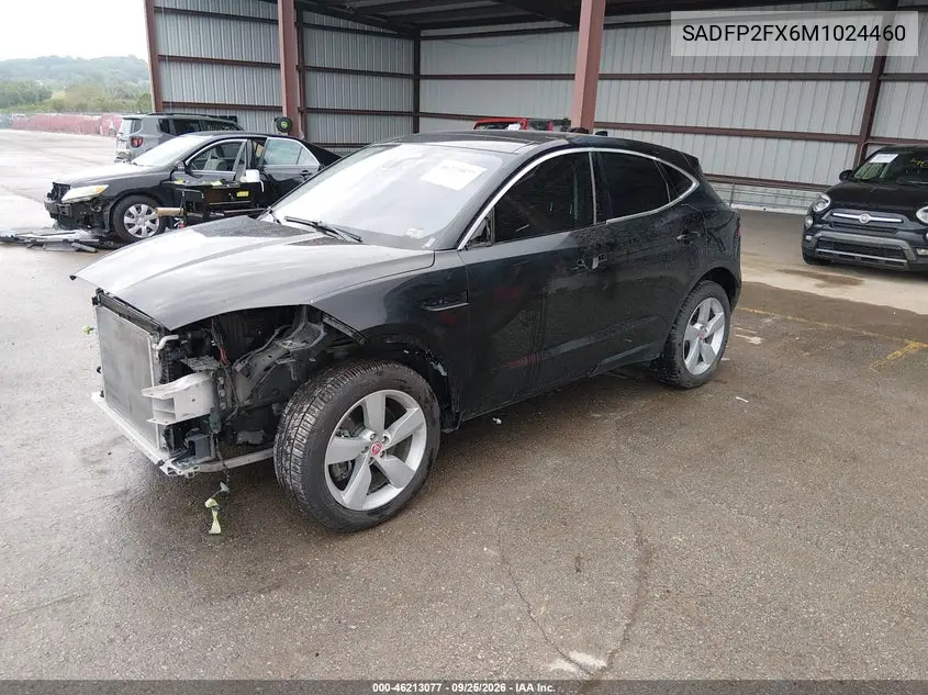 2021 JAGUAR E-PACE VIN SADFP2FX6M1024460 — фото 2