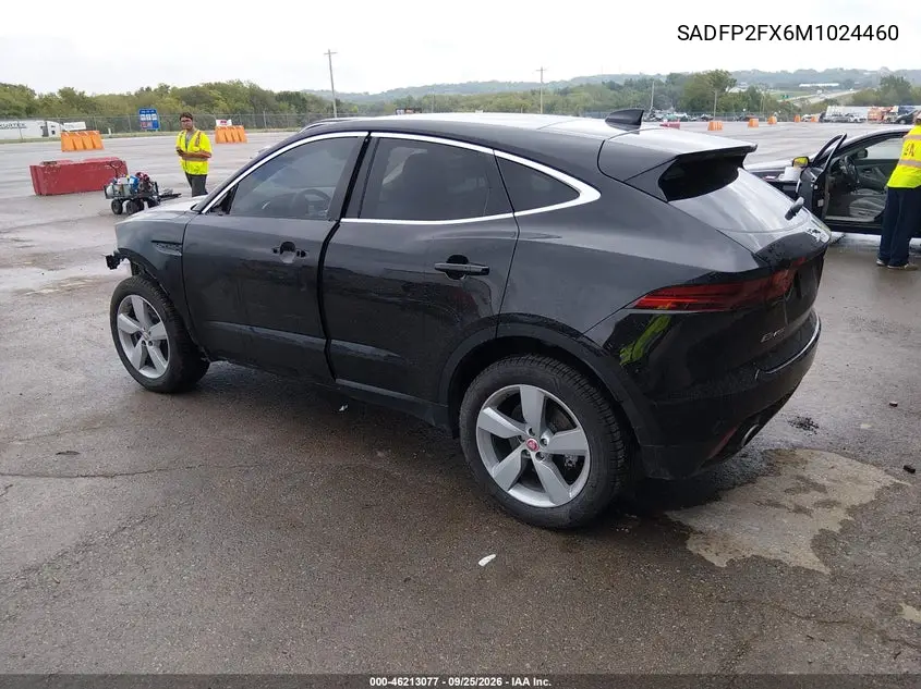 2021 JAGUAR E-PACE VIN SADFP2FX6M1024460 — фото 3