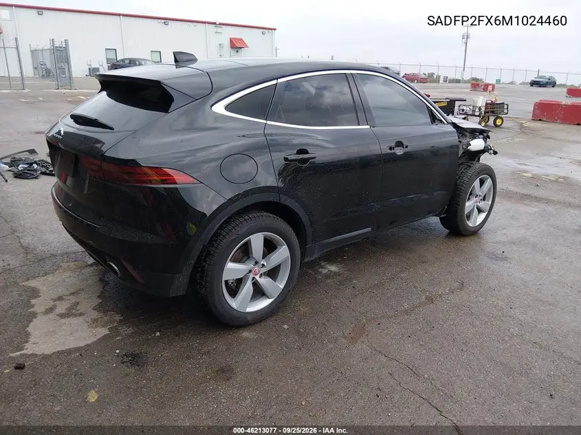 2021 JAGUAR E-PACE VIN SADFP2FX6M1024460 — фото 4