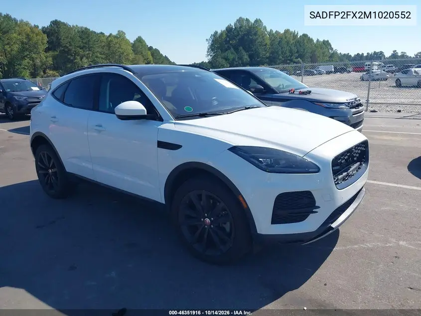JAGUAR E-PACE 2021, VIN SADFP2FX2M1020552