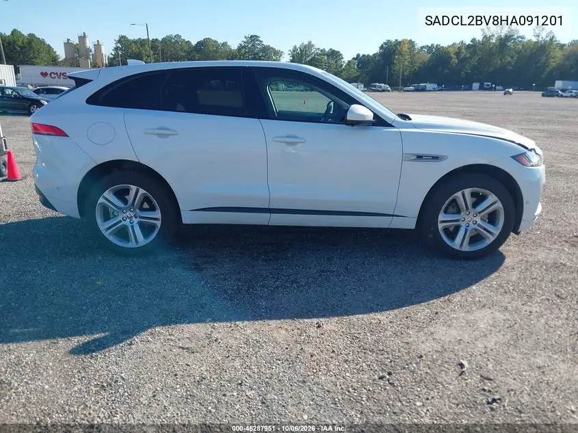 2017 JAGUAR F-PACE VIN SADCL2BV8HA091201 — фото 13