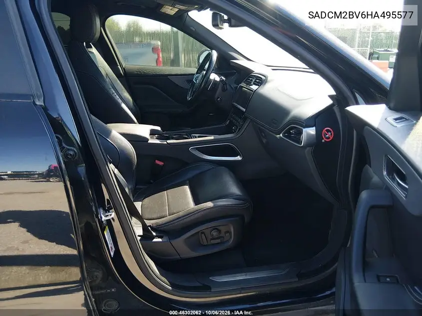 2017 JAGUAR F-PACE VIN SADCM2BV6HA495577 — фото 5