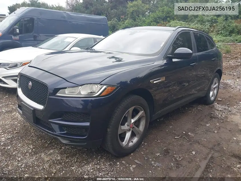 2018 JAGUAR F-PACE VIN SADCJ2FX0JA256195 — фото 2