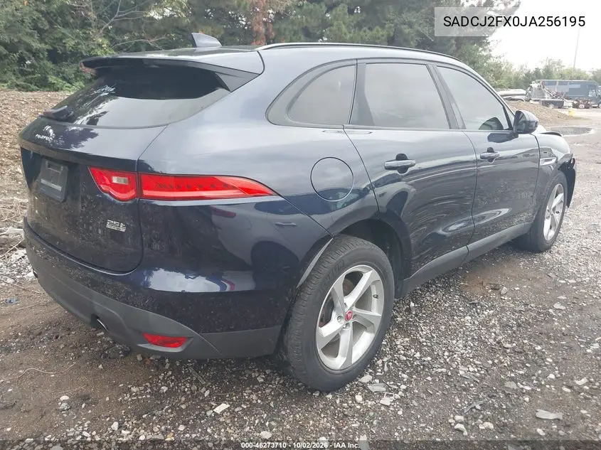 2018 JAGUAR F-PACE VIN SADCJ2FX0JA256195 — фото 4