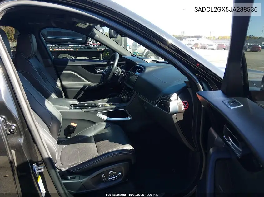 2018 JAGUAR F-PACE VIN SADCL2GX5JA288536 — фото 5