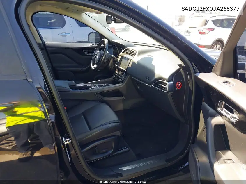 2018 JAGUAR F-PACE VIN SADCJ2FX0JA268377 — фото 5