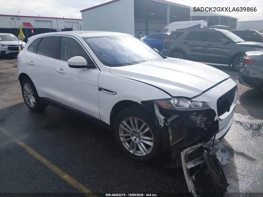 JAGUAR F-PACE 2020, VIN SADCK2GXXLA639866