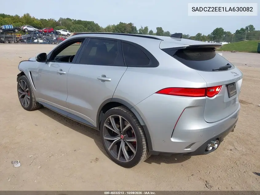 2020 JAGUAR F-PACE VIN SADCZ2EE1LA630082 — фото 3