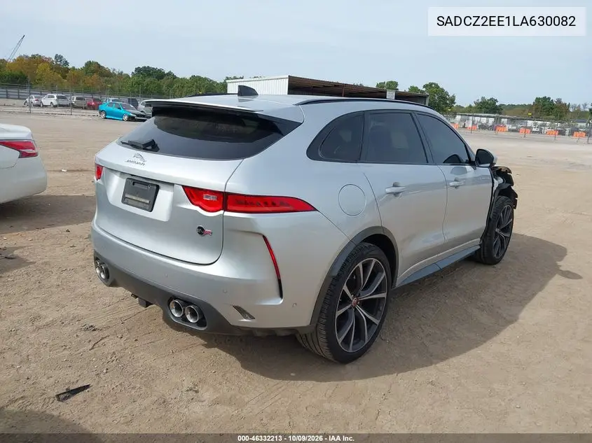 2020 JAGUAR F-PACE VIN SADCZ2EE1LA630082 — фото 4