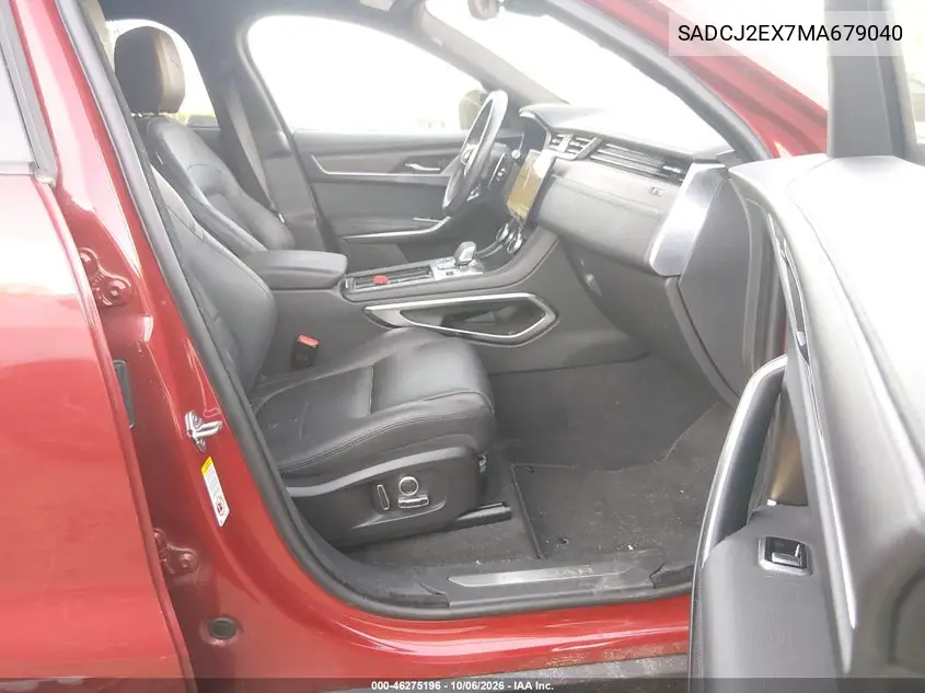 2021 JAGUAR F-PACE VIN SADCJ2EX7MA679040 — фото 5