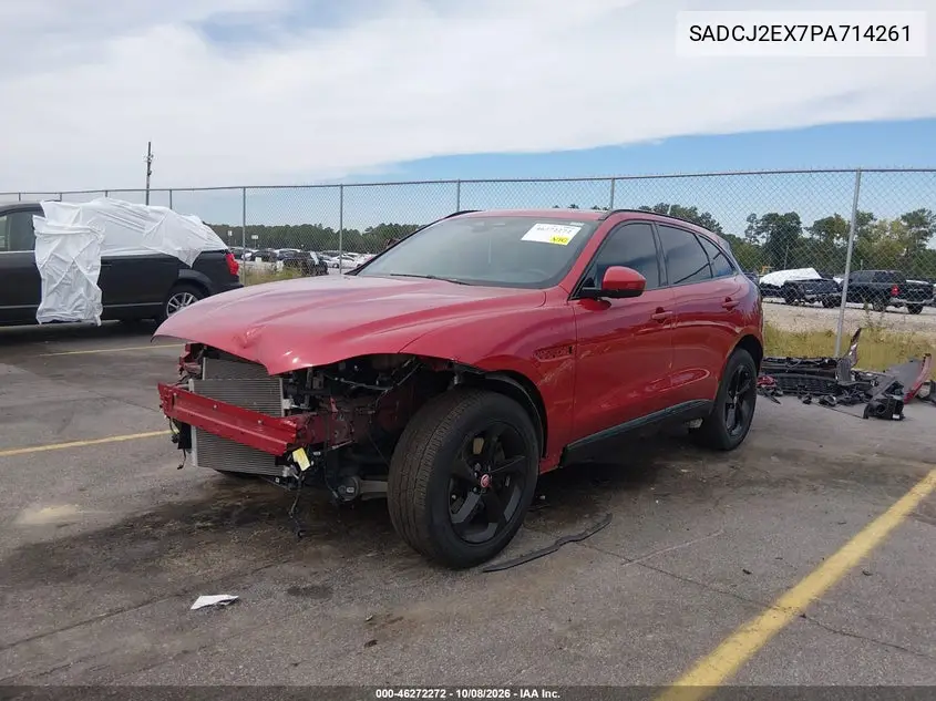2023 JAGUAR F-PACE VIN SADCJ2EX7PA714261 — фото 2