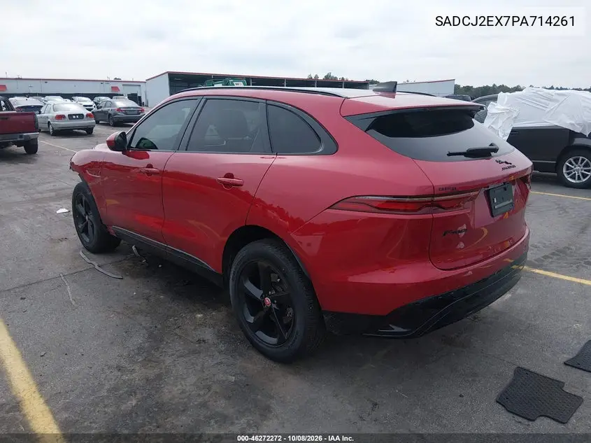 2023 JAGUAR F-PACE VIN SADCJ2EX7PA714261 — фото 3