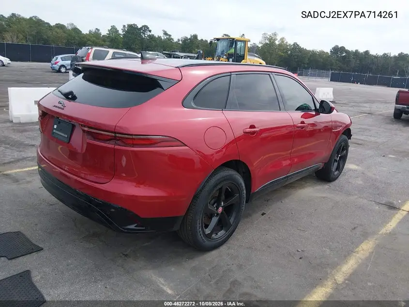 2023 JAGUAR F-PACE VIN SADCJ2EX7PA714261 — фото 4